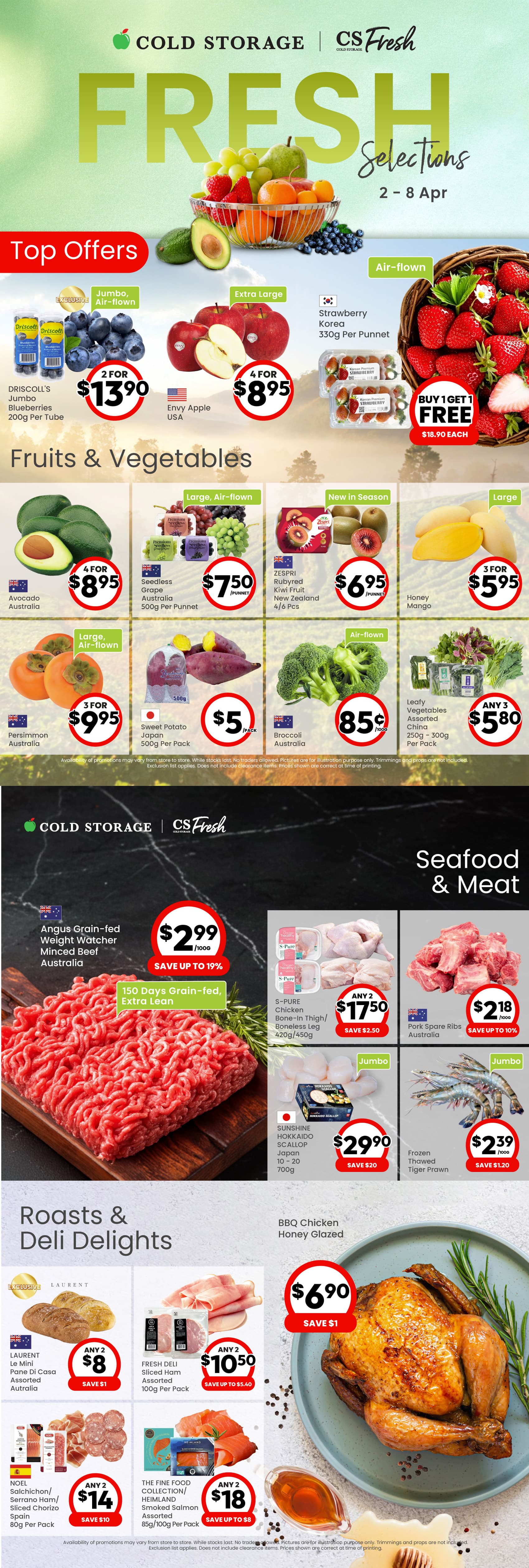 Fresh Selections (Till 8 Apr)