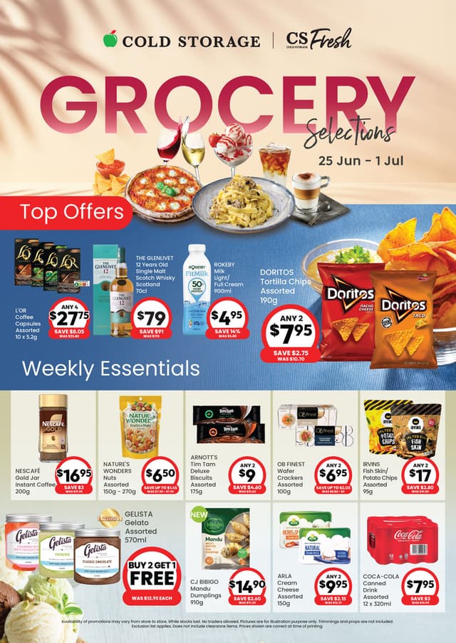 Grocery Selections (Till 1 July)