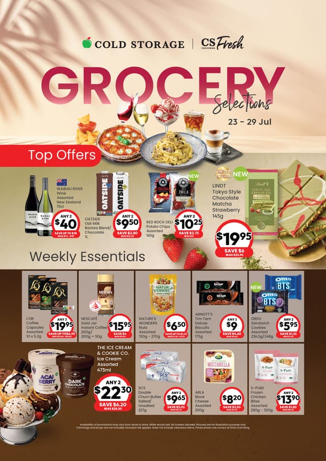 Grocery Selections (Till 29 July)