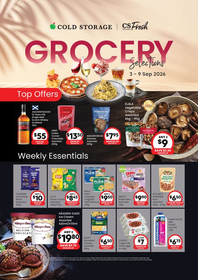 Grocery Selections (Till 9 Sep)