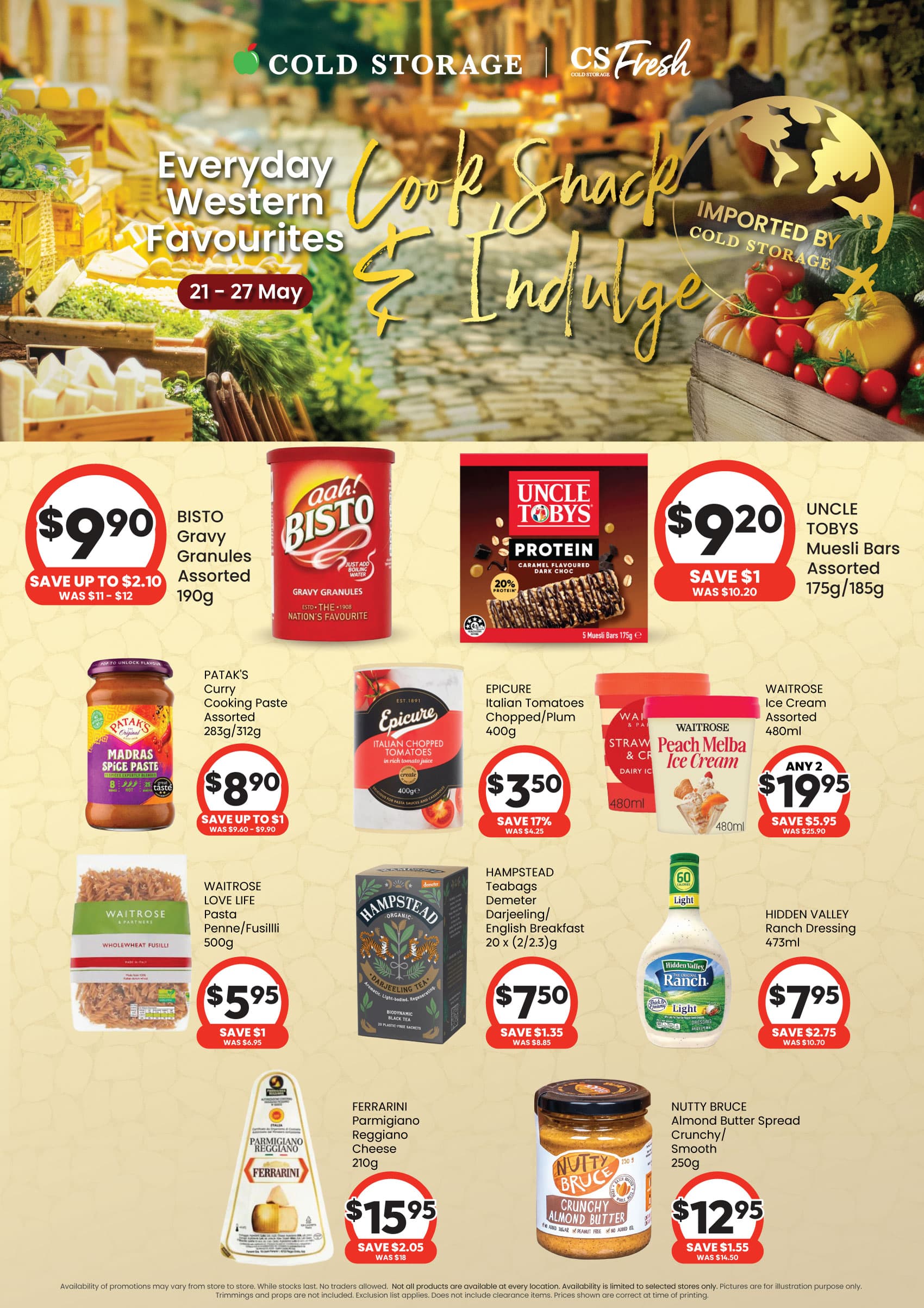 Everyday Western Favourites (Till 27 May)