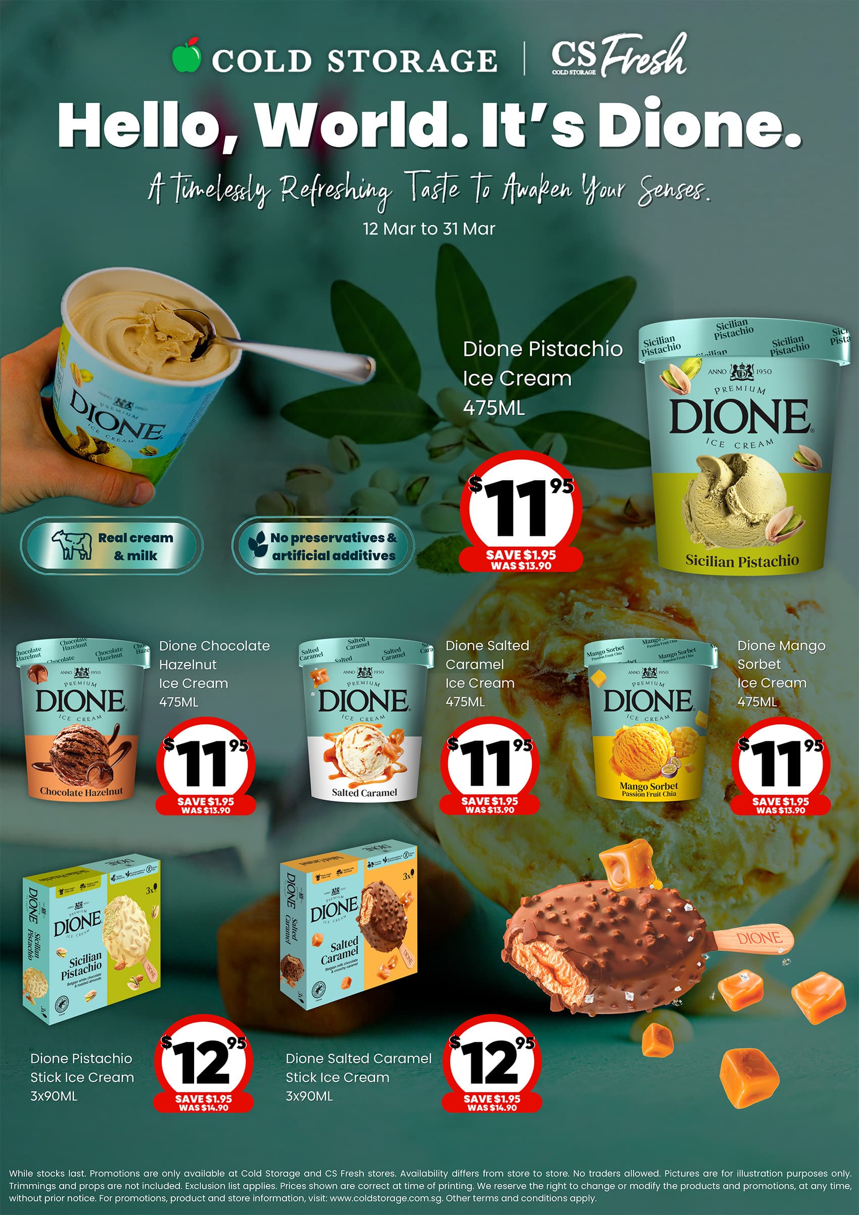 Hello, World. It's Dione. (Till 1 Apr)