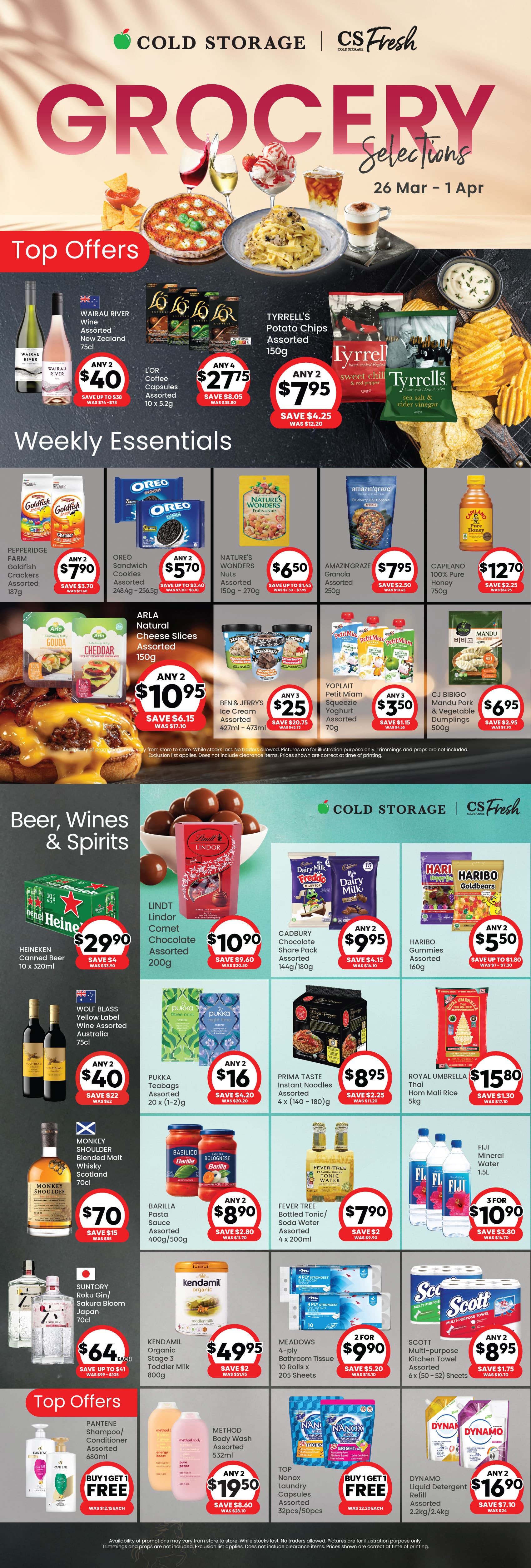 Grocery Selections (Till 1 Apr)