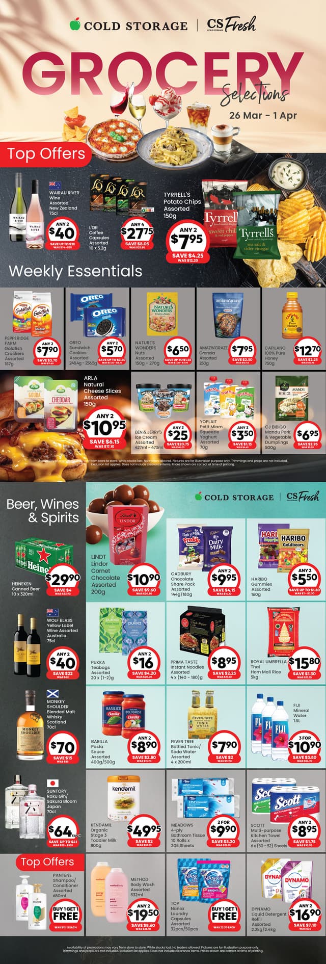 Grocery Selections (Till 1 Apr)