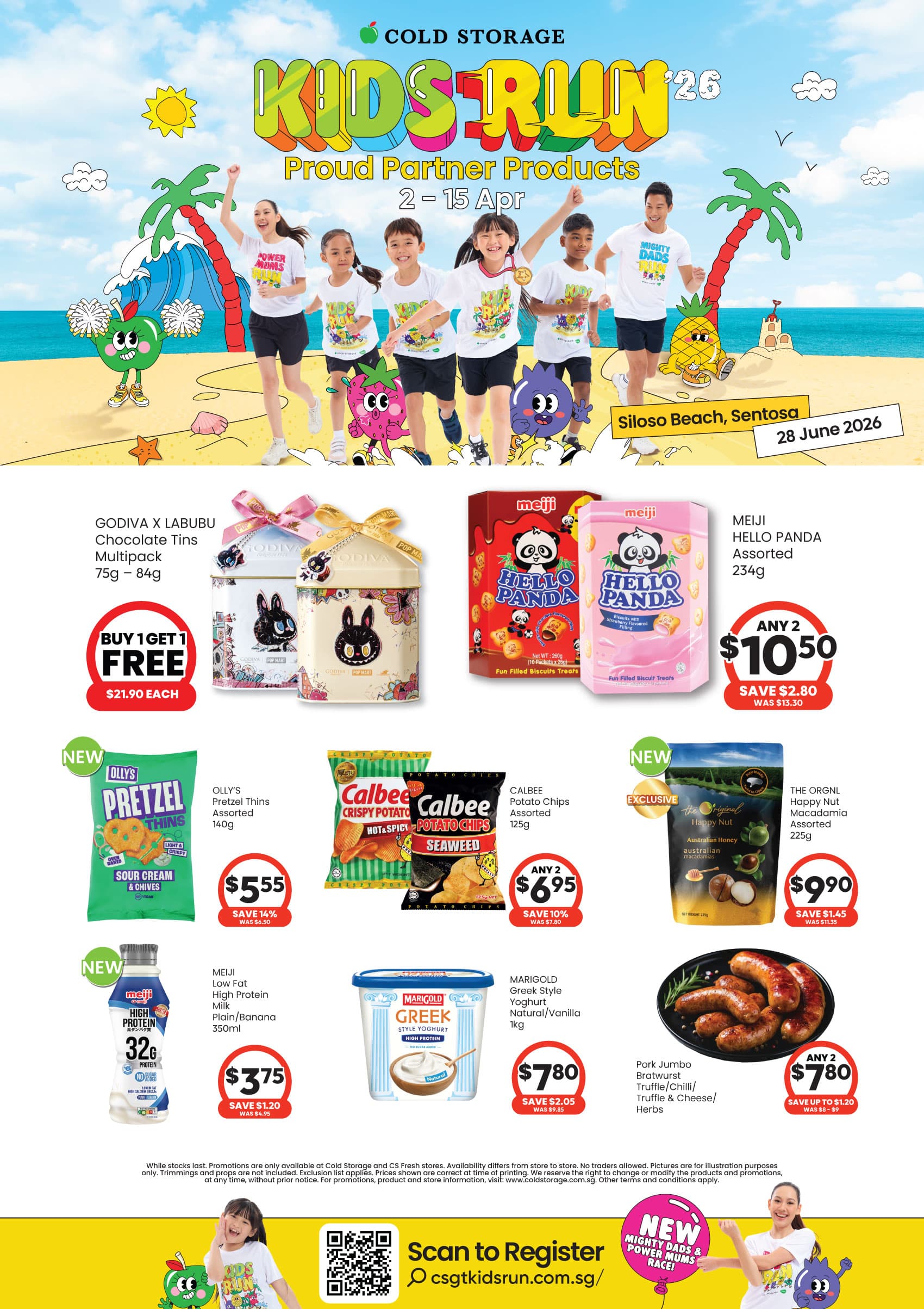 Kids Run 2026: Proud Partner Products (Till 15 Apr)