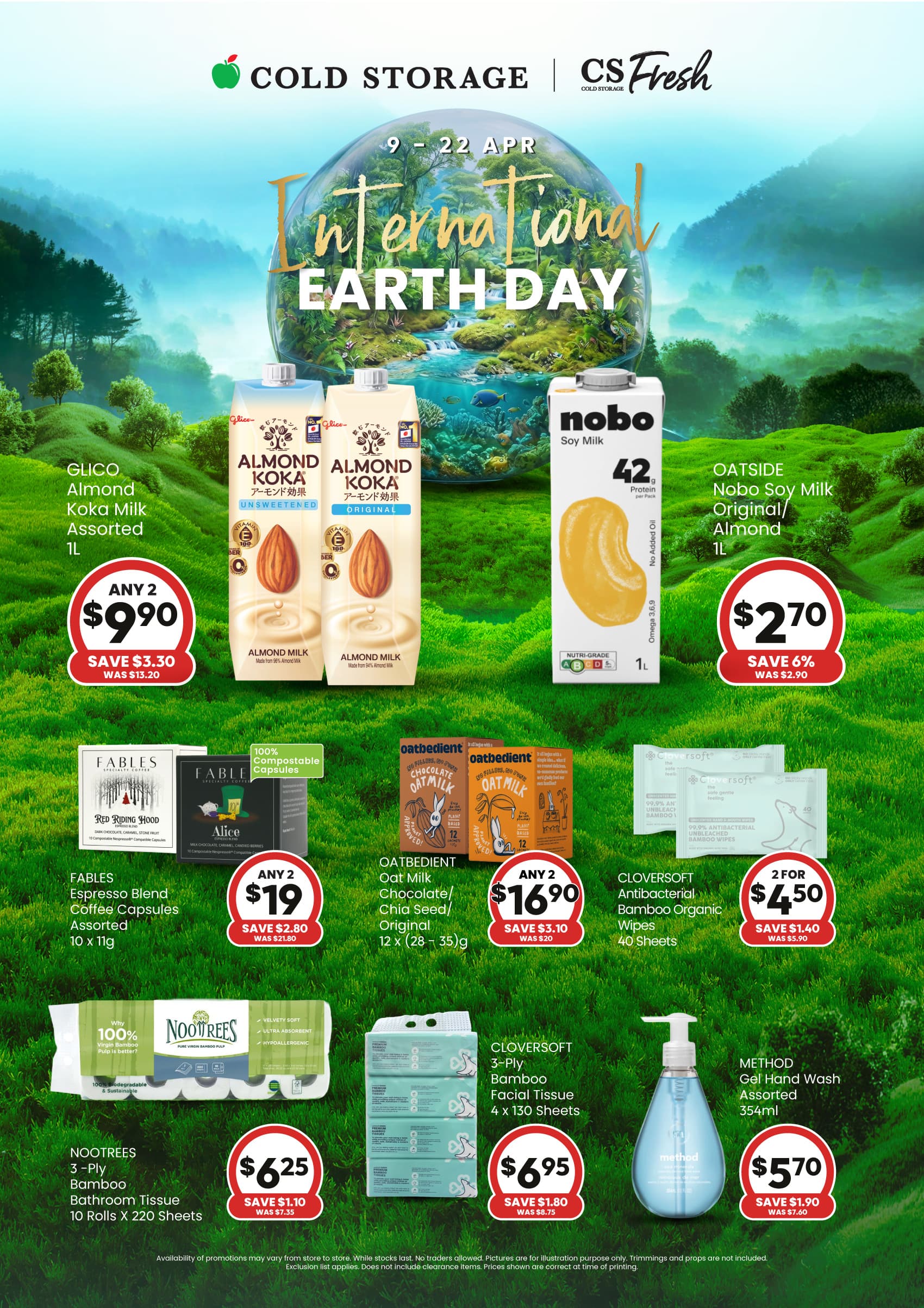 International Earth Day! (Till 22 Apr)
