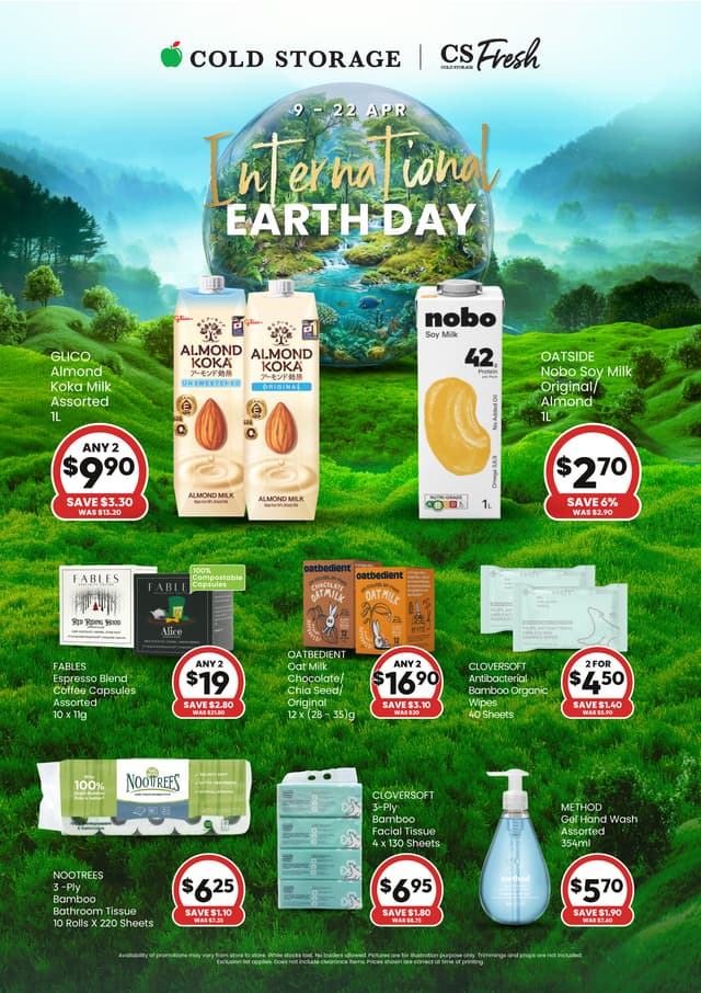 International Earth Day! (Till 22 Apr)