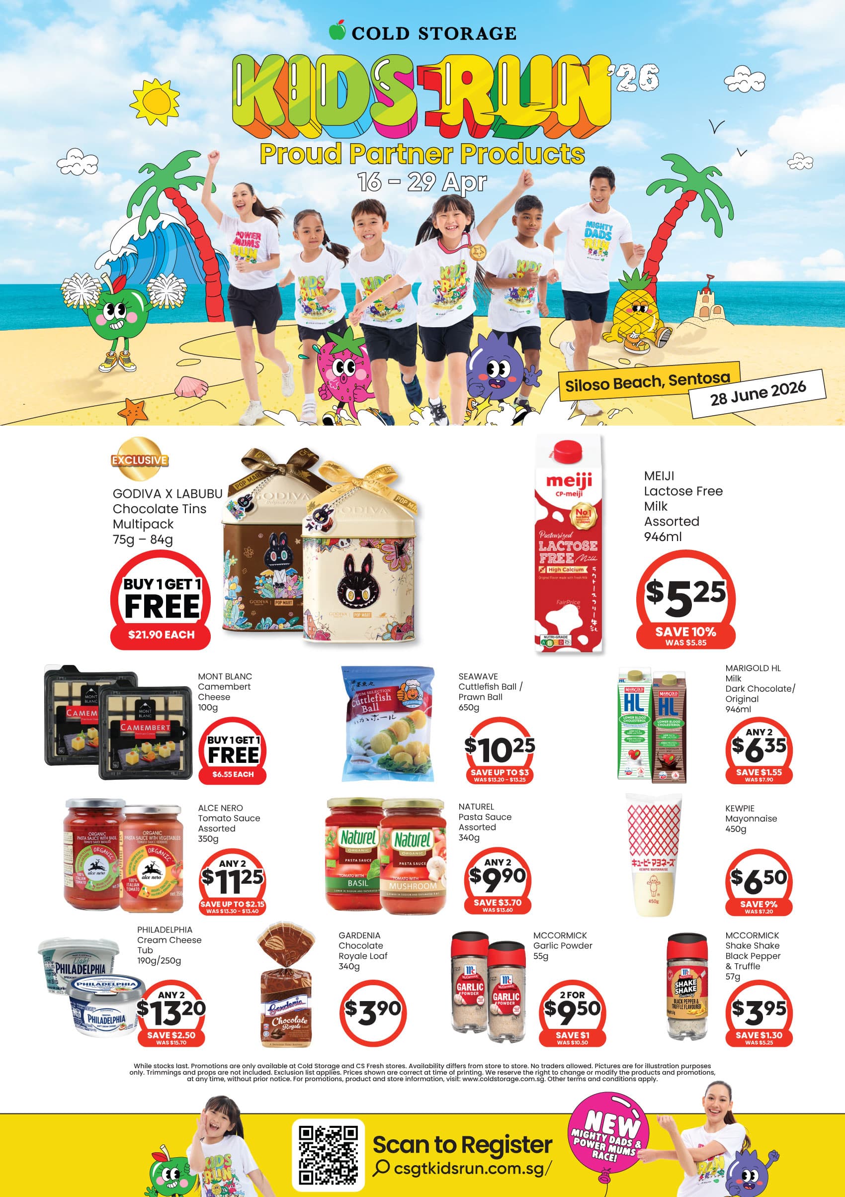 Kids Run: Proud Partner Products (Till 29 Apr)