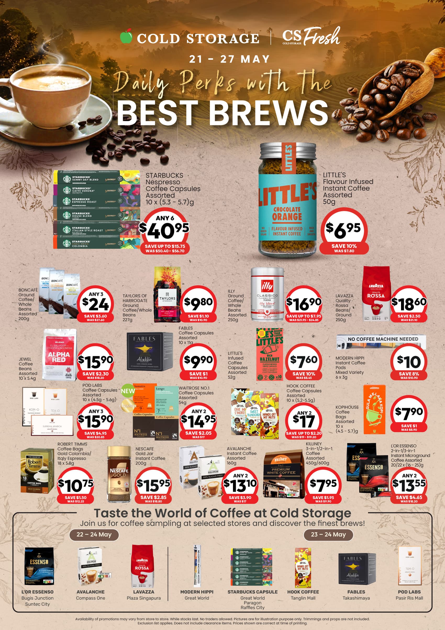 Daily Perks With The Best Brews (Till 27 May)