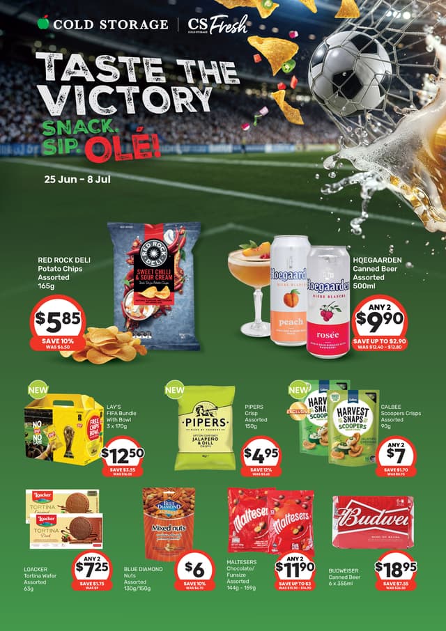  Taste The Victory: Snack, Sip, Ole! (Till 8 July)