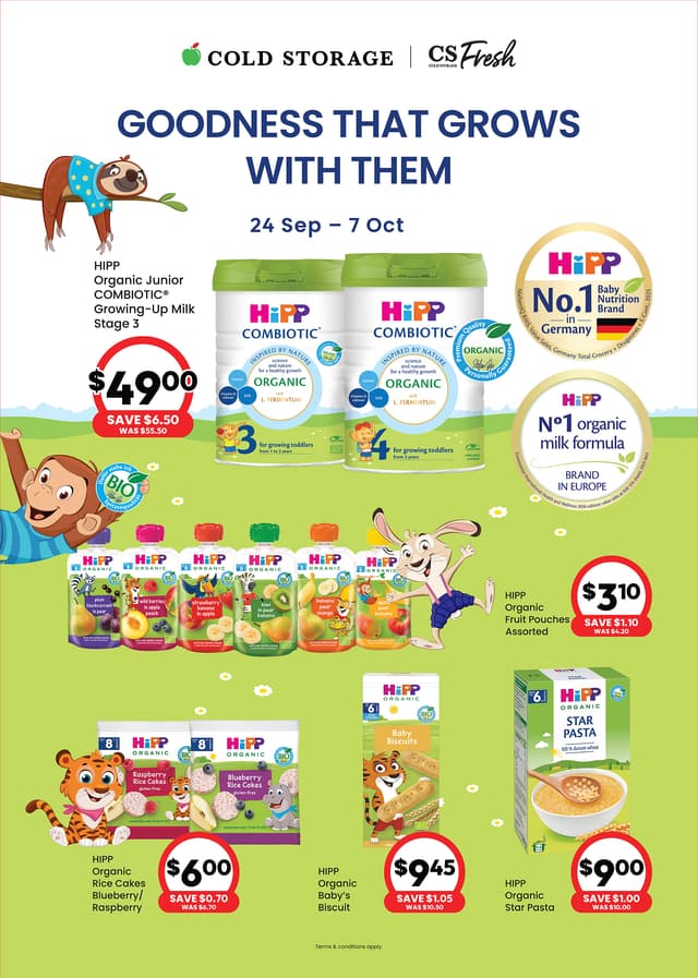 [Baby Fair - HIPP] Goodness That Grows With Them (Till 7 Oct) 