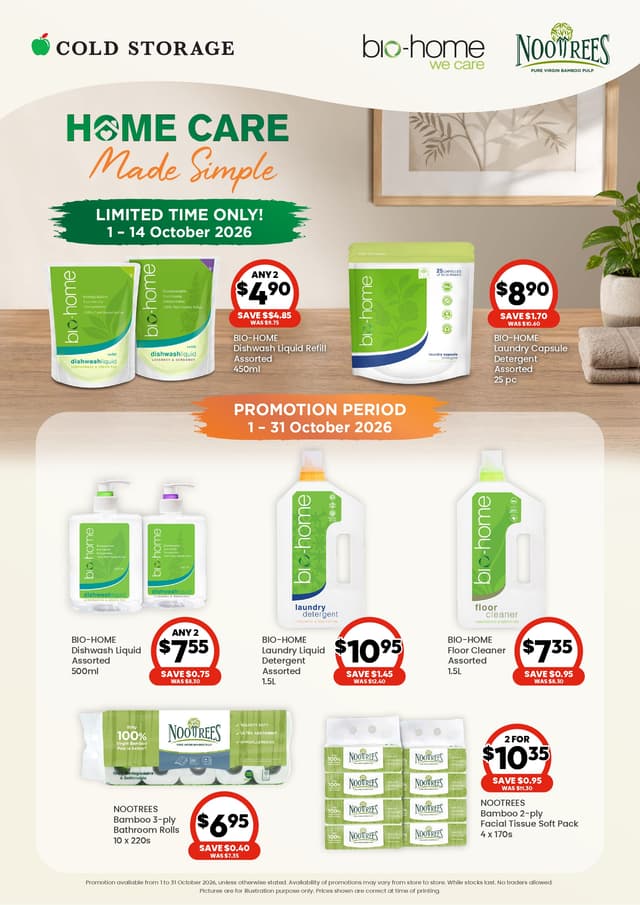 Home Care Made Simple (Till 31 Oct)