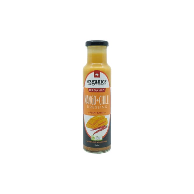 Ozganics Organic Mango Chilli Dressing, 250ml