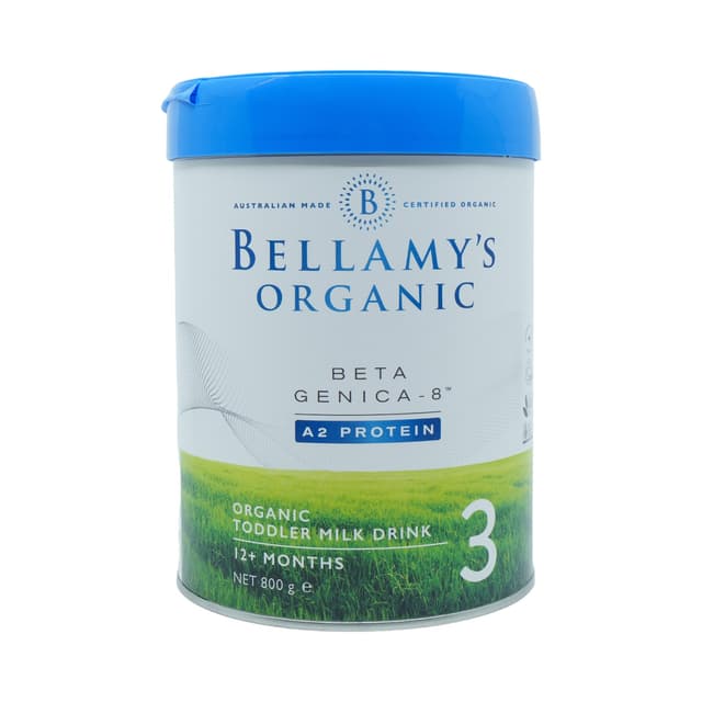 Bellamy's Organic Bg-8 Toddler S3, 800g