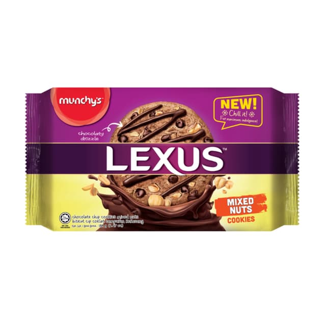 Munchy's Lexus Cookies Mixed Nuts, 189g