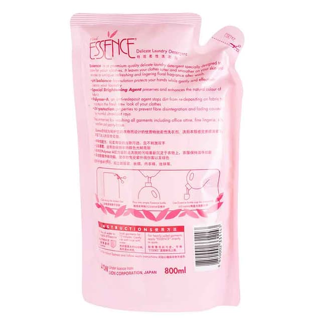 Essence Delicate Laundry Detergent Refill Floral 800ml