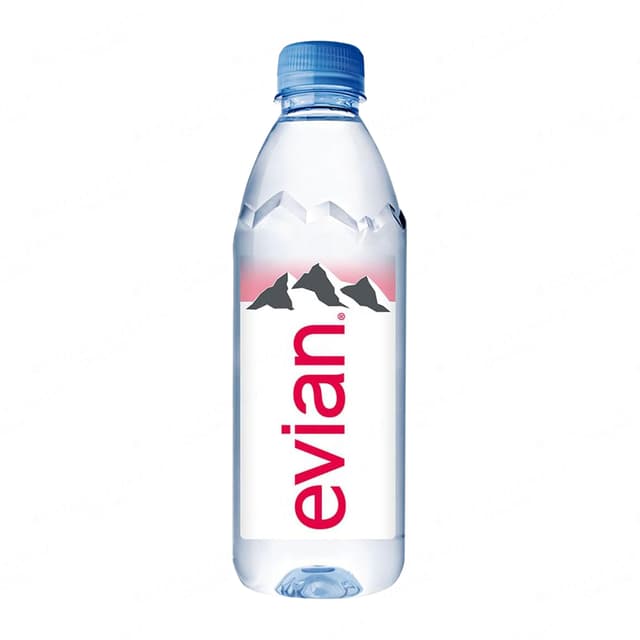 Evian Natural Mineral Water 6x500ml