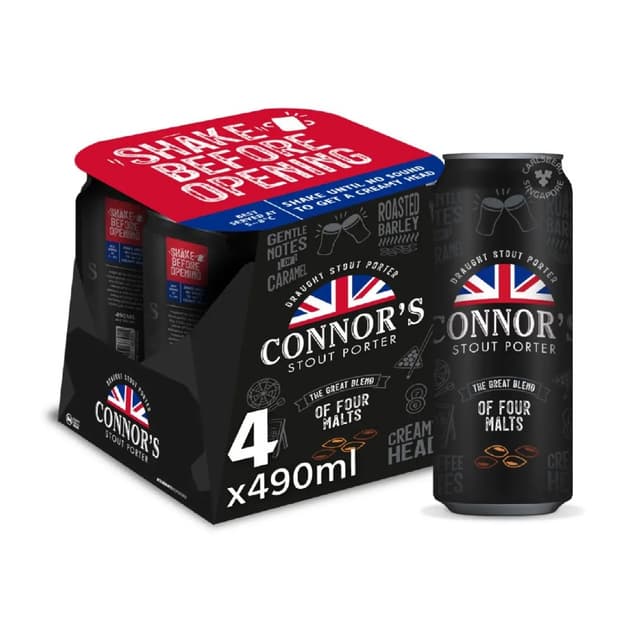 Connor'S Stout Can 4S 490Ml