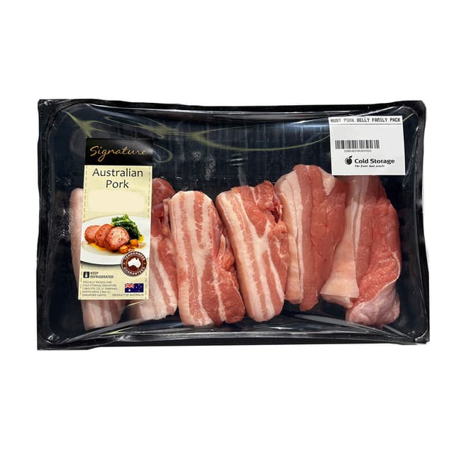 Aust Pork Belly Family Pack
