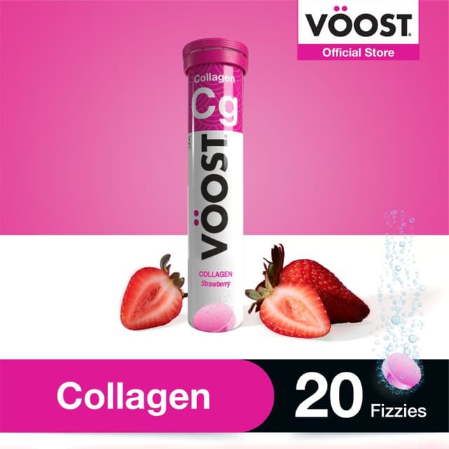 Voost Collagen Strawberry 20Tabs