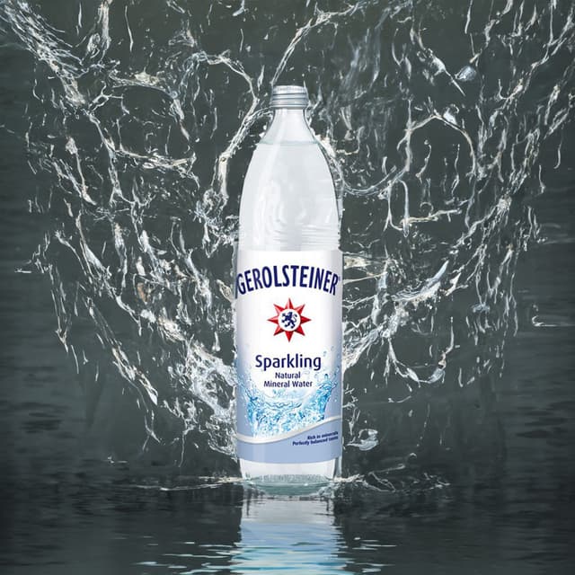 Gerolsteiner Sparkling Mineral Water 750ml