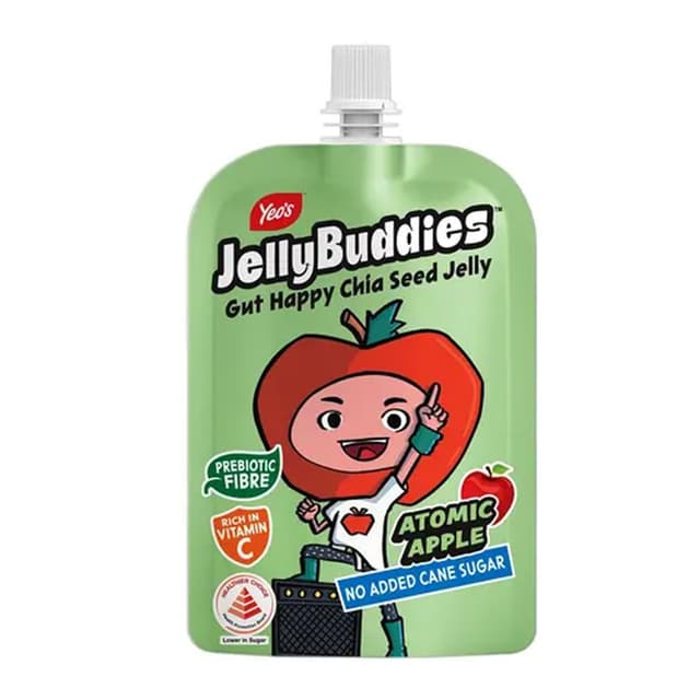Yeo's Jellybuddies Apple Chia 100g