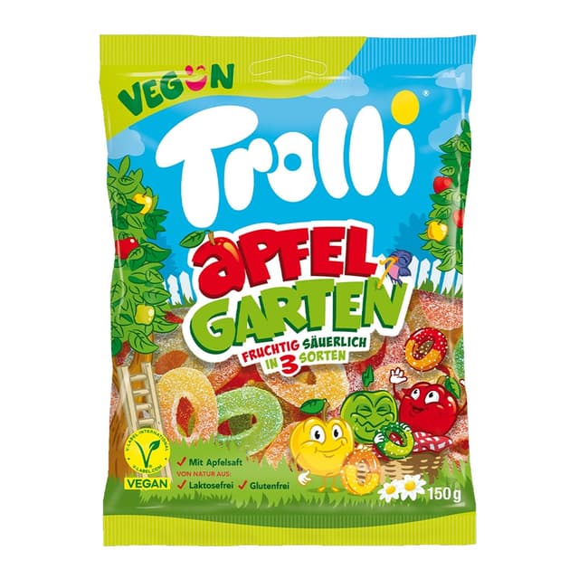 Trolli Vegan Apfelgarten 150g