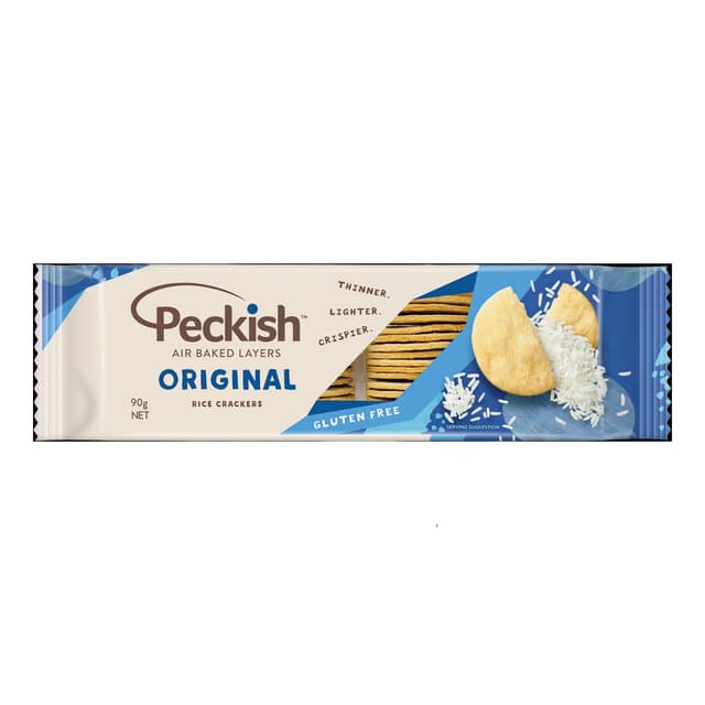 Peckish Original Rice Crackers 90g