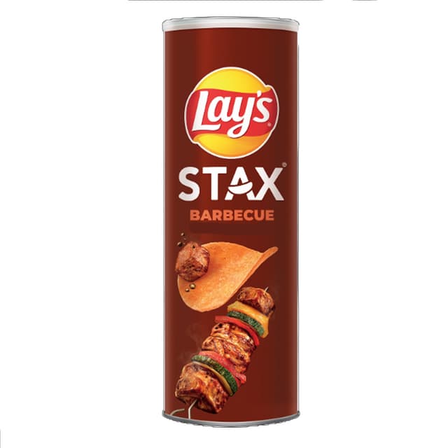 Lay's Stax Smokin Bbq 100g