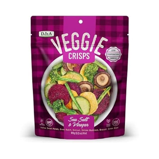 Dj&A 4-Veg Chips Salt And Vinegar 90G