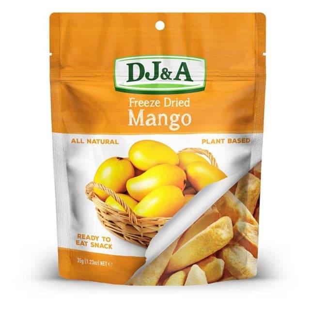 Dj&A Freeze Dried Mango 35g