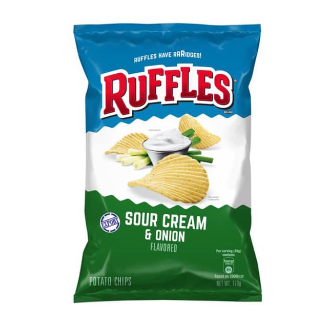 Ruffles Sour Cream & Onion 170G