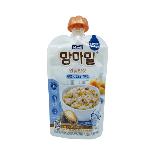 Maeil Porridge Abalone & Mixed Veggies 140G