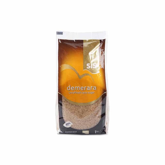 SIS Demerara Unrefined Coause Sugar, 1Kg