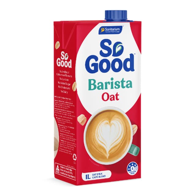 Sanitarium So Good Oat Milk Barista, 1L