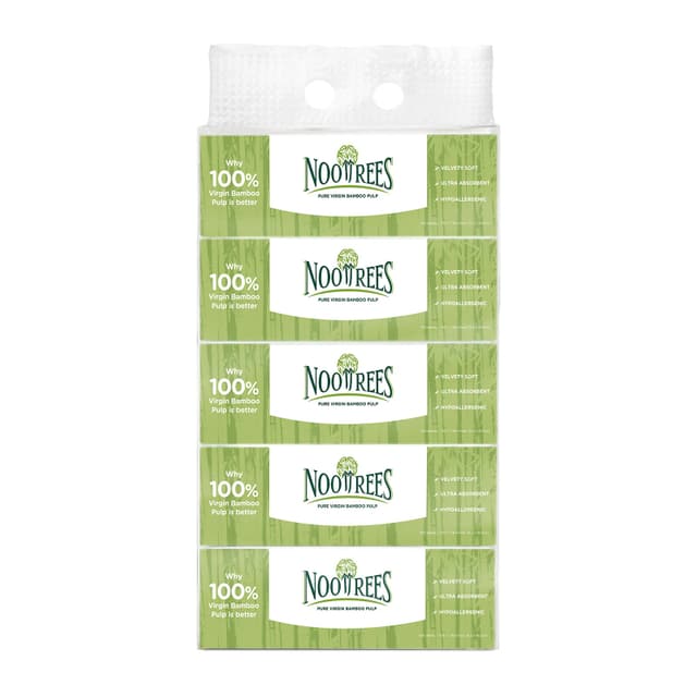 Nootrees 3 Ply Bamboo Facial Tissue 5 x 100 sheet