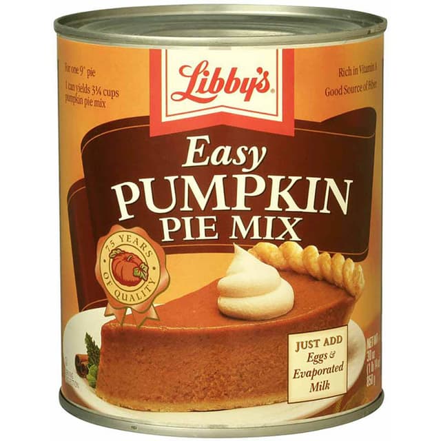 Libby'S Easy Pumpkin Pie Mix, 30oz