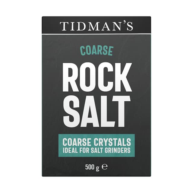 Tidmans Natural Rock Salt, 500g