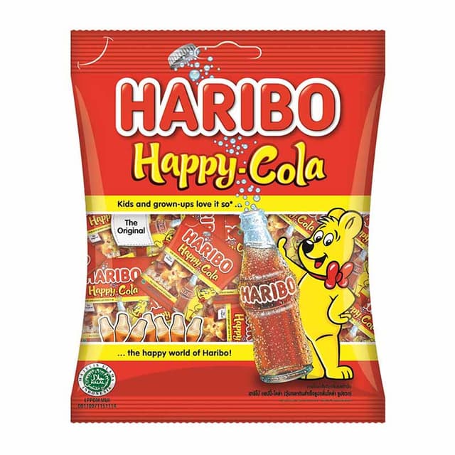 Haribo Happy Cola Gummies (Sachets) 200g