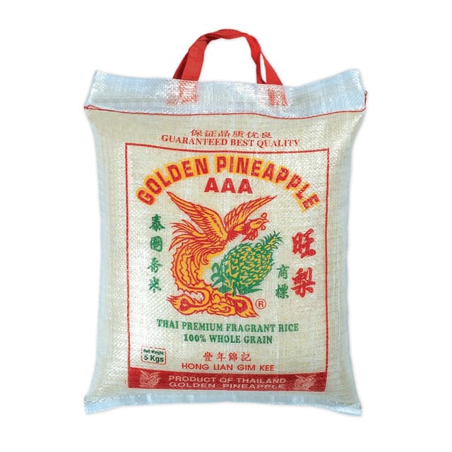 Golden Pineapple Thai Fragrant Rice 5kg