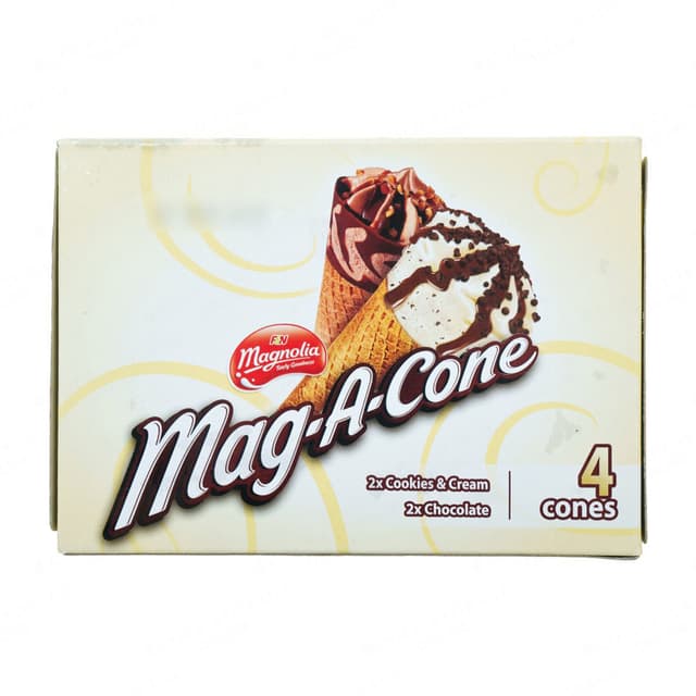 Magnolia Mag A Cone Cookies Cream & Chocolate Multipack 4x110ml