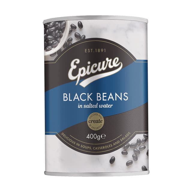 Epicure Original Black Beans 400g