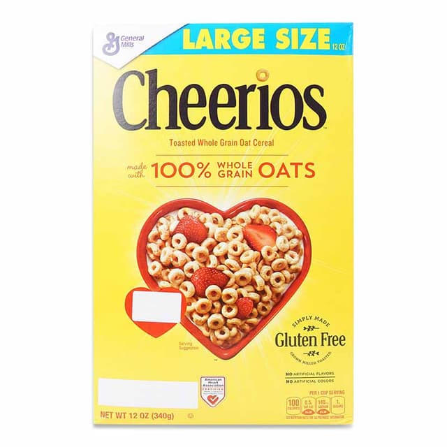 General Mills Cheerios Cereal 340g