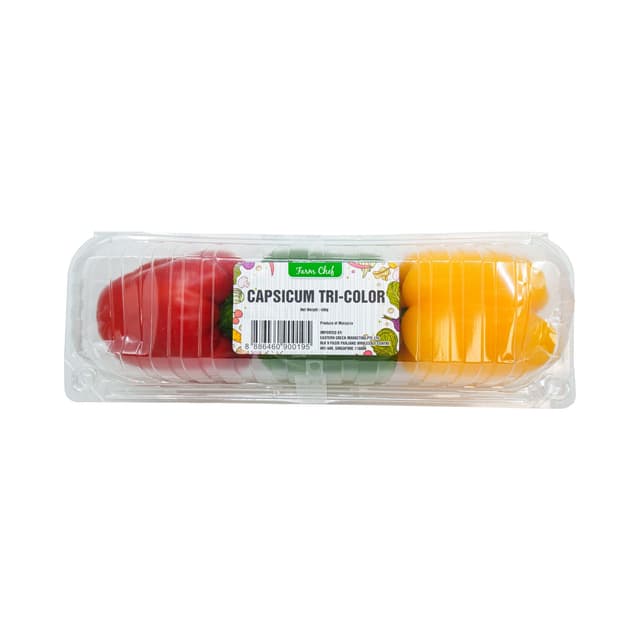 Tri-Colour Capsicum Malaysia 400g