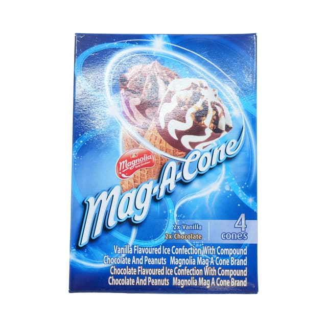 Magnolia Mag A Cone Vanilla Chocolate, 4 x 110ml