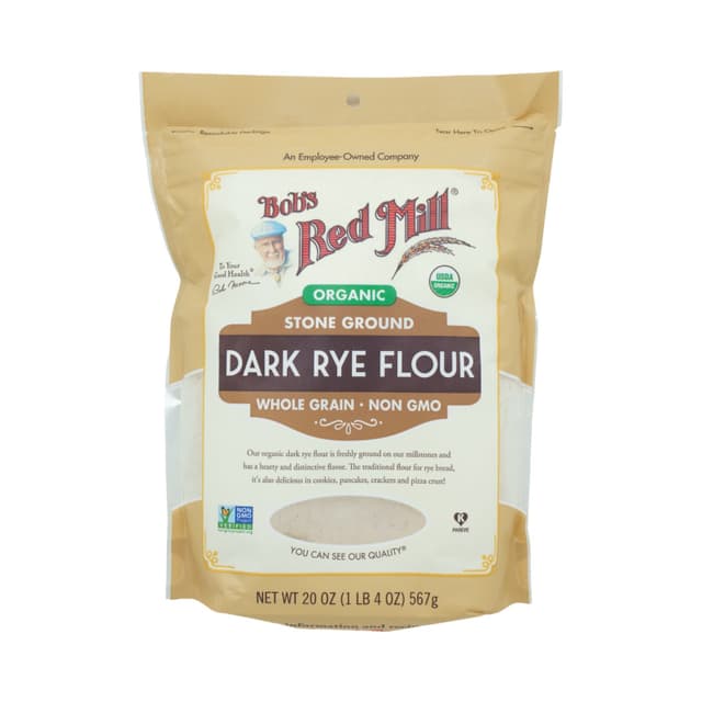 Bob's Red Mill Stone grain Dark Rye, 20 OZ
