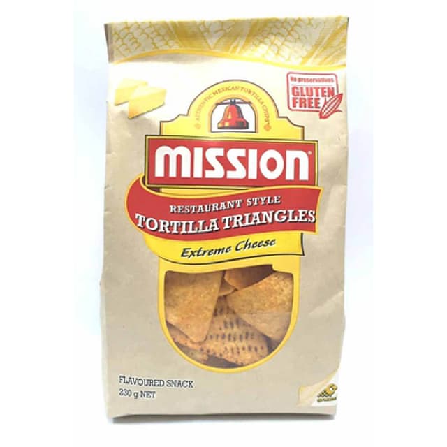 Mission Tortilla Chip X/Trme Cheese 230G