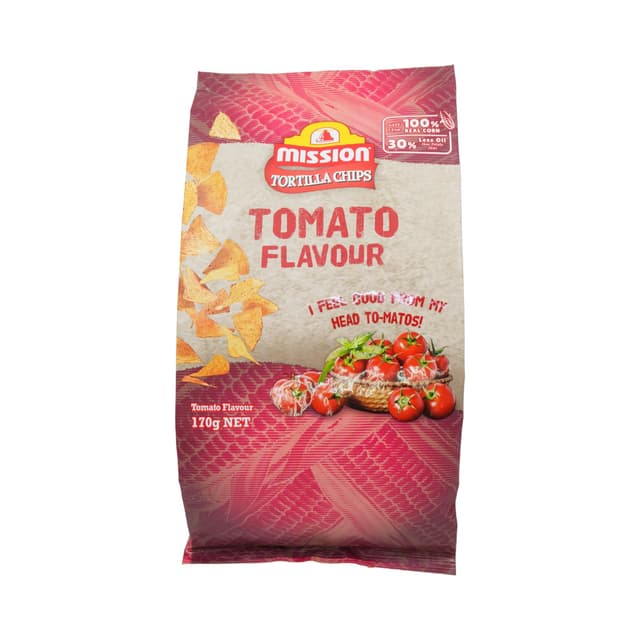 Mission Tortilla Chip Tomato 170g