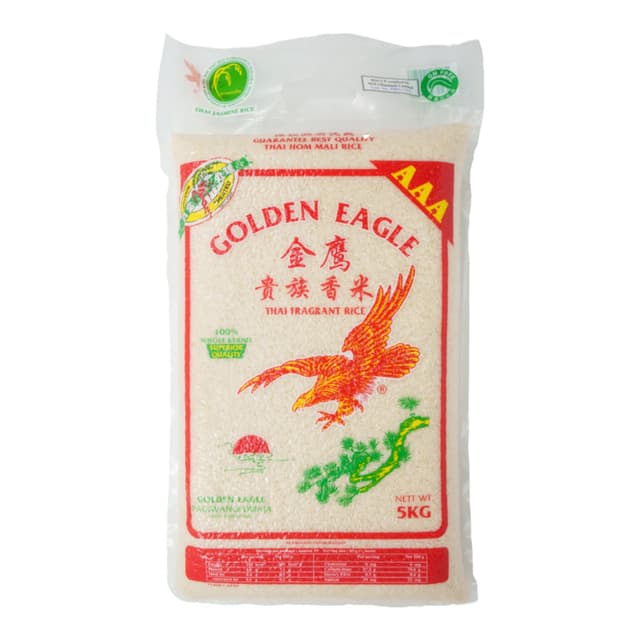 Golden Eagle Fragrant Rice 5kg
