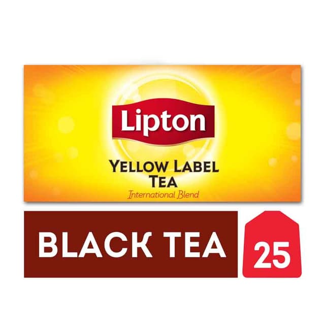 Lipton Yellow Label Tea 25s X 2g